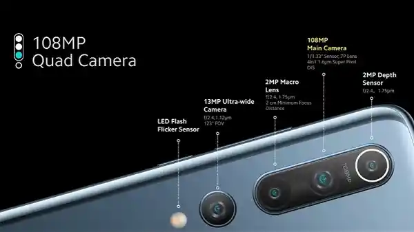 Xiaomi Mi 10 CAMERAS